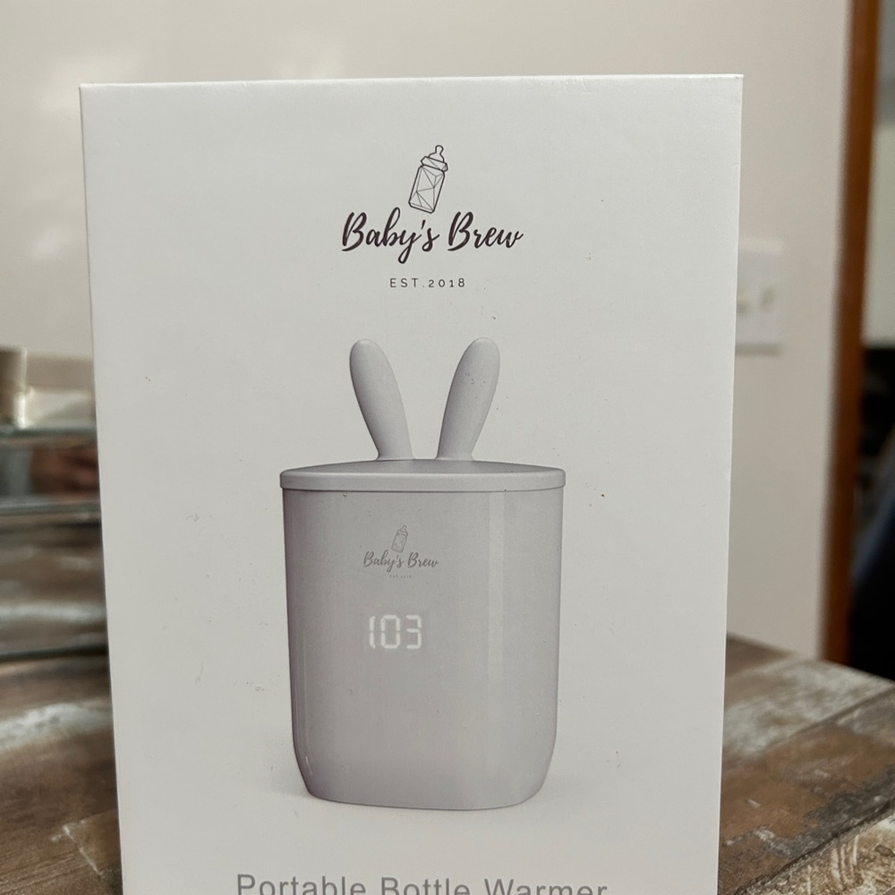 BABY BREW- portable bottle warmer